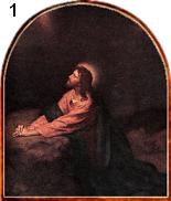 Jezus w Ogrójcu - Heinrich Hofmann XIXw.