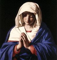 Maryja Dziewica - Giovanni Battista Salvi da Sassoferrato, XVII w., National Gallery, Londyn
