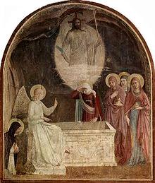Zmartwychwstania Chrystusa - Fra Angelico, Museo di San Marco, Florencja, XV w.