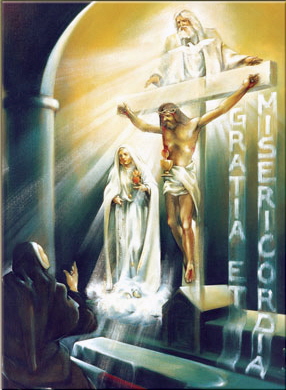 Wizja Trójcy Świętej siostry Łucji w Tuy (Hiszpania 1929r.)